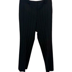 EUC Ann Taylor Black Pinstripe Pants